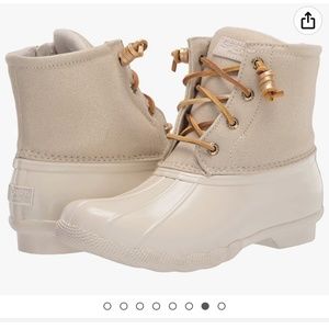 Pre-own Sperry Women's Saltwater Rain Boot - Size 9